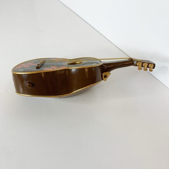 Hallmark Keepsake Ornament 2015 Guitar Muchas Felicidades Feliz Navidad Sound - Picture 8 of 9